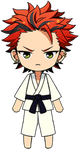 Kuro Kiryu Karate chibi