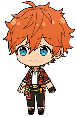 Subaru Akehoshi Work Unit Outfit Chibi