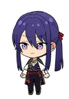 Souma Kanzaki Work Scarlet Halloween Outfit Chibi