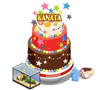 Kanata Shinkai Birthday Cake