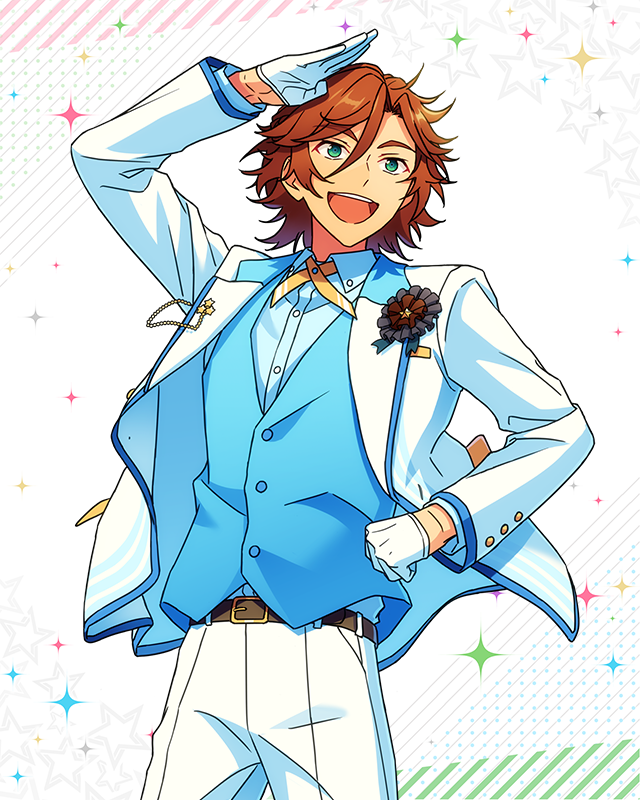 ミューラル・ジャケット(マメ、イッセイミヤケ 、ハルノブムラタ、アメリ、クラネ Ten-Ball) Madara Mikejima | The English Ensemble Stars Wiki