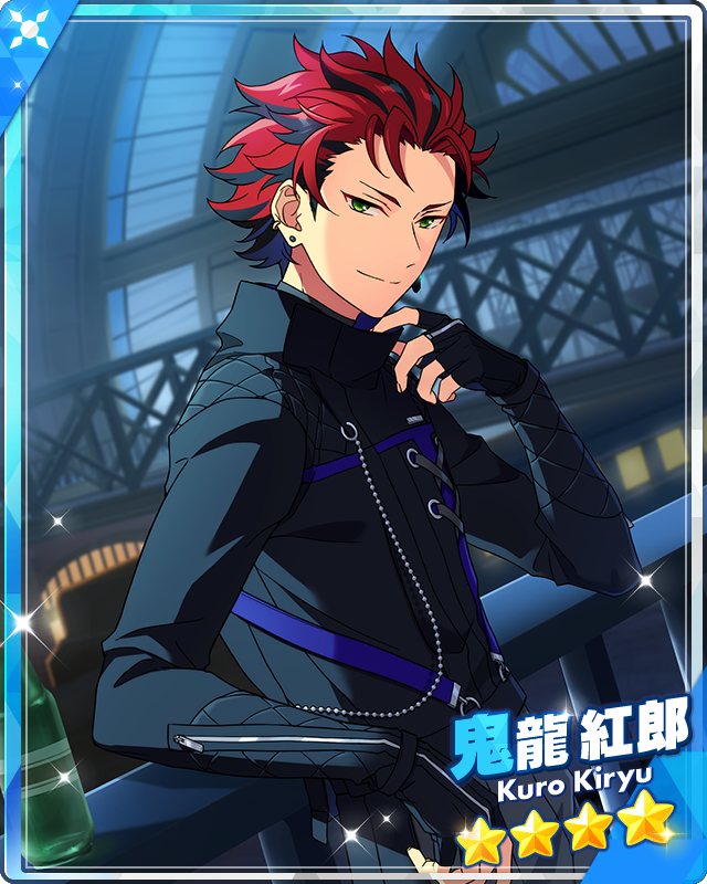 あんさんぶるスターズ!!
TRIP 特典 スクエア缶バッジ 朔間零 × 20 The Deceitful Spy) Kuro Kiryu | The English Ensemble Stars