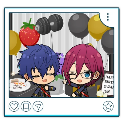 Jun Sazanami Birthday 2025 Photo Booth Post 3