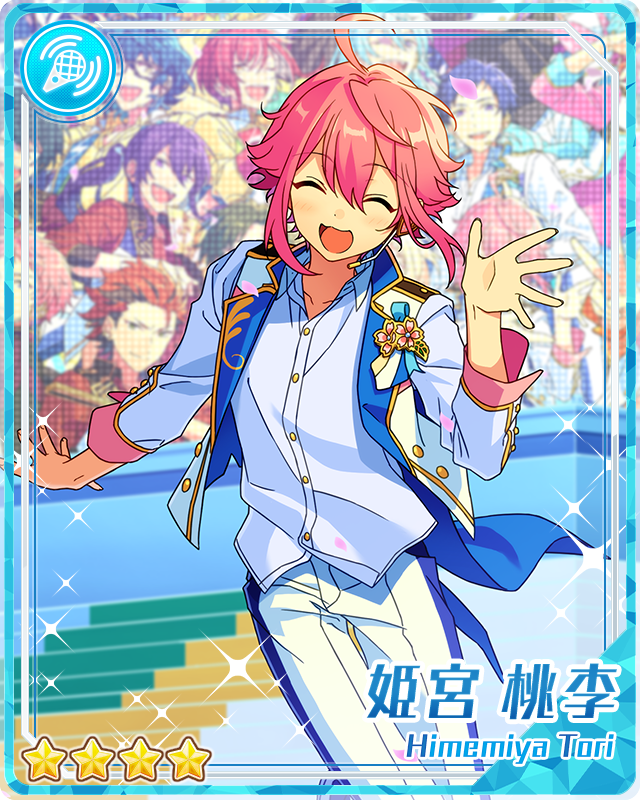 姫宮桃李 オフィシャルワークス エビテン特典 4th Anniversary) Tori Himemiya | The English Ensemble Stars