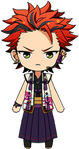 Kuro Kiryu Tanabata chibi