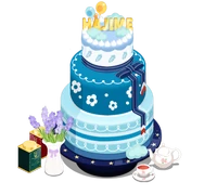 Hajime Shino Birthday Cake