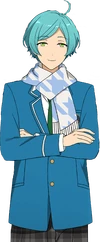 Kanata Shinkai Winter Scarf Dialogue Render