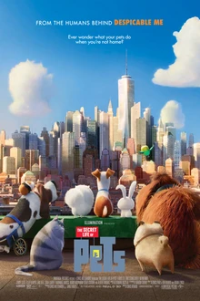The Secret Life of Pets poster
