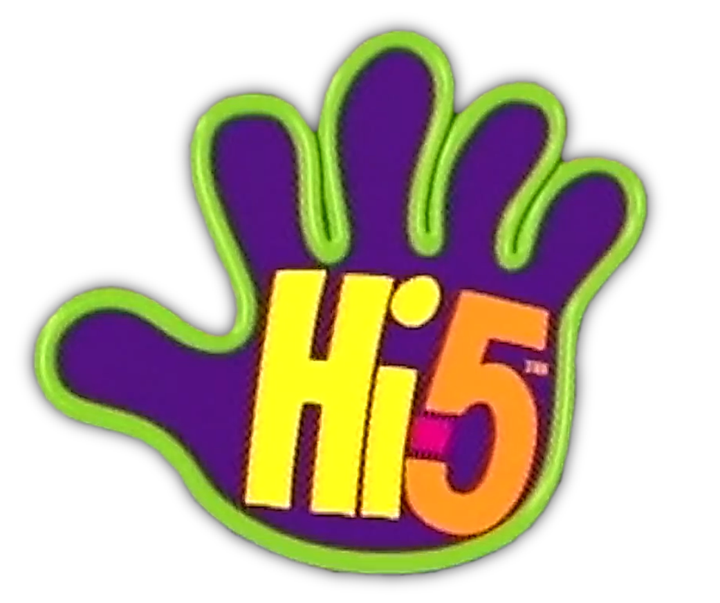 Hi5. Discovery Kids logo. Hi Five.