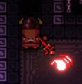 A Fallen Bullet Kin firing his Pitchfork.