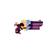 The idle animation for Gunther