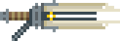 The Excaliber's appearance with the Buster Gun synergy.