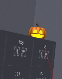 Location of the seventh pumpkin