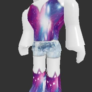 Galaxy Print Top