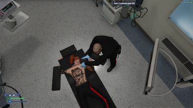 Maddy in surgery