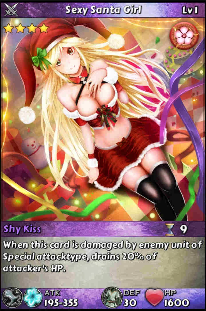 Sexy Santa Girl | Epic Cards Battle Wiki | Fandom