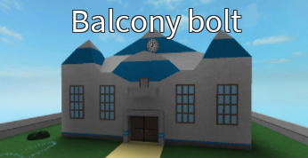Balcony Bolt Epic Minigames Wikia Fandom - roblox epic minigames balcony bolt walkthrough