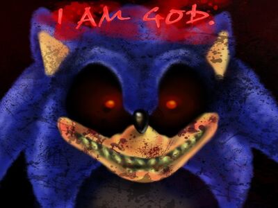 🔴 RAP DO SONIC.EXE I AM GOD, CREEPYPASTA/SONIC.EXE