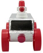 Milk carton Mars rover