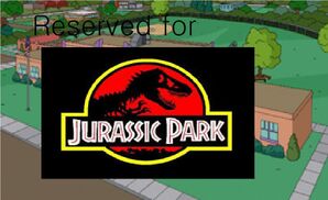 Reserved for jurassic park