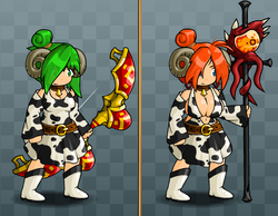 Cow skirt shop quest
