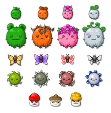 A roundup of the foes seen in the Bullet Heaven 3 prototype.