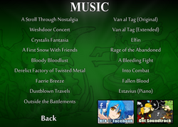 Epic Battle Fantasy 4 Music Screen