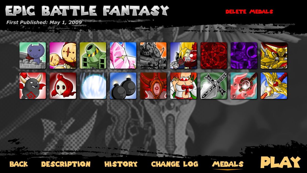 Medals, Epic Battle Fantasy Wiki