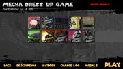 The Mecha Dress Up Game's completed medal screen in the Epic Battle Fantasy Collection