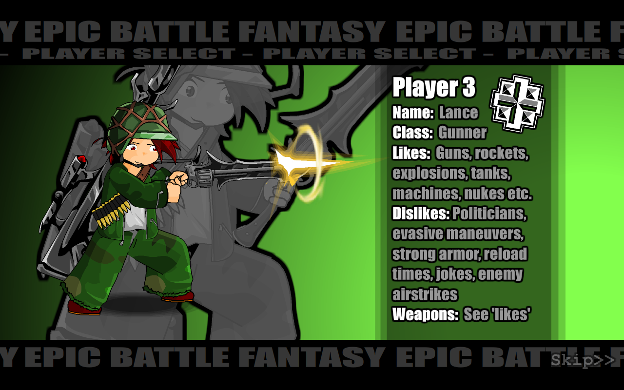 Lance | Epic Battle Fantasy Wiki | Fandom