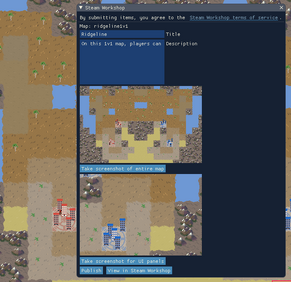 Publish a map to Steam Workshop