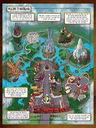 Map of Wasteland in Epic Mickey: Tales of Wasteland digicomic
