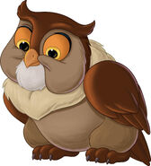 Friend Owl from Bambi, the inspiration of the Bog Easy Hopper variant in Epic Mickey 2: The Power of Two.