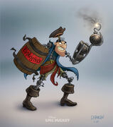 A Bomber form of Beetleworx that was scrapped from the game.