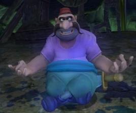 Helmsman Antonio meditating