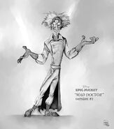 concept art of the Mad Doctor