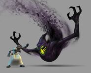 Render of the Shadow Blot and the Mad Doctor