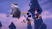 In the 2013 Castle of Illusion remake, after reforming