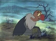 A Vulture from The Jungle Book, the inspiration of the Pirates of the Wasteland and Lonesome Manor Hopper variant.
