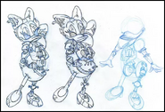 Animatronic Daisy concept art