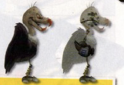 Early model for the vulture Hopper Beetleworx