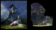 3D Paintover of the Mad Doctor's Lab