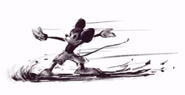 Concept art of Mickey