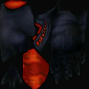 A red eye slobber texture