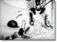 Oswald finds the alligators