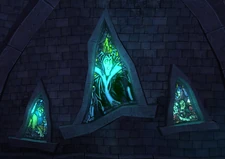 Scar, Maleficent, and Captain Hook windows