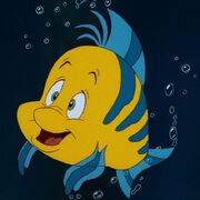 Flounder in The Little Mermaid