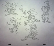 Character exploration for the Lucky Rabbit class using Fanny's design