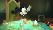 Mickey reaches for the Paintbrush