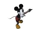 Mickey giving a thumbs up